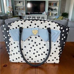 Betsey Johnson large weekender bag